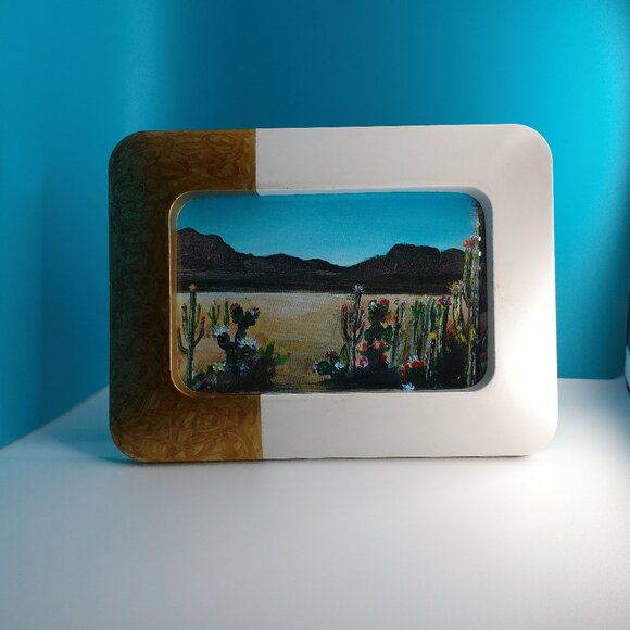 The way to Las Vegas, 4x6 Art print, cactus, colorful cactus flowers, desert - Picture 6 of 7